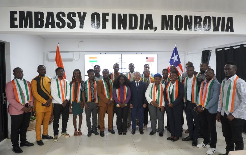Honouring of 20 Liberian Students Awarded ICCR India–Africa Maitri Scholarships for AY 2026-2027 – 06 July 2026